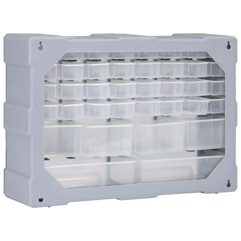 Organiser Met 52X6X37,5 Cm 40 lades Grijs