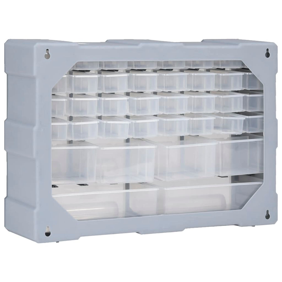 Organiser Met 52X6X37,5 Cm 40 lades Grijs