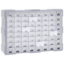 Organiser Met 52X6X37,5 Cm 64 lades Grijs