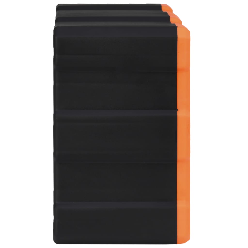 Organiser met 22 lades 49x16x25,5 cm 22 lades Oranje en zwart