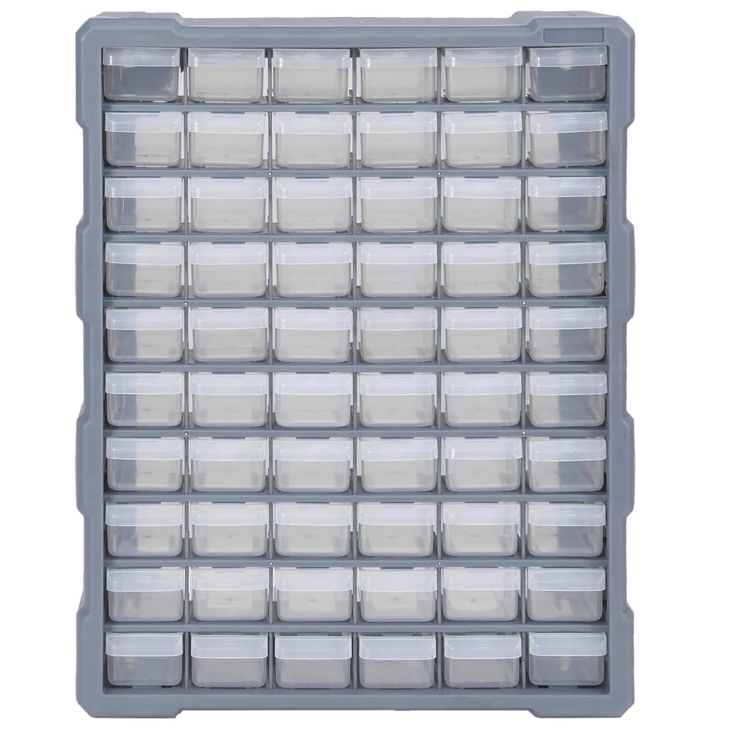 Organiser met 60 lades 38x16x47,5 cm 60 lades Grijs