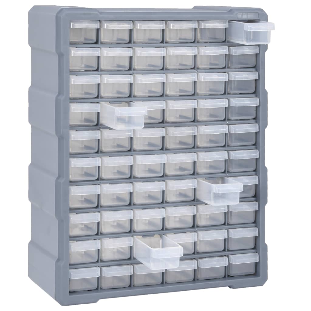 Organiser met 60 lades 38x16x47,5 cm 60 lades Grijs