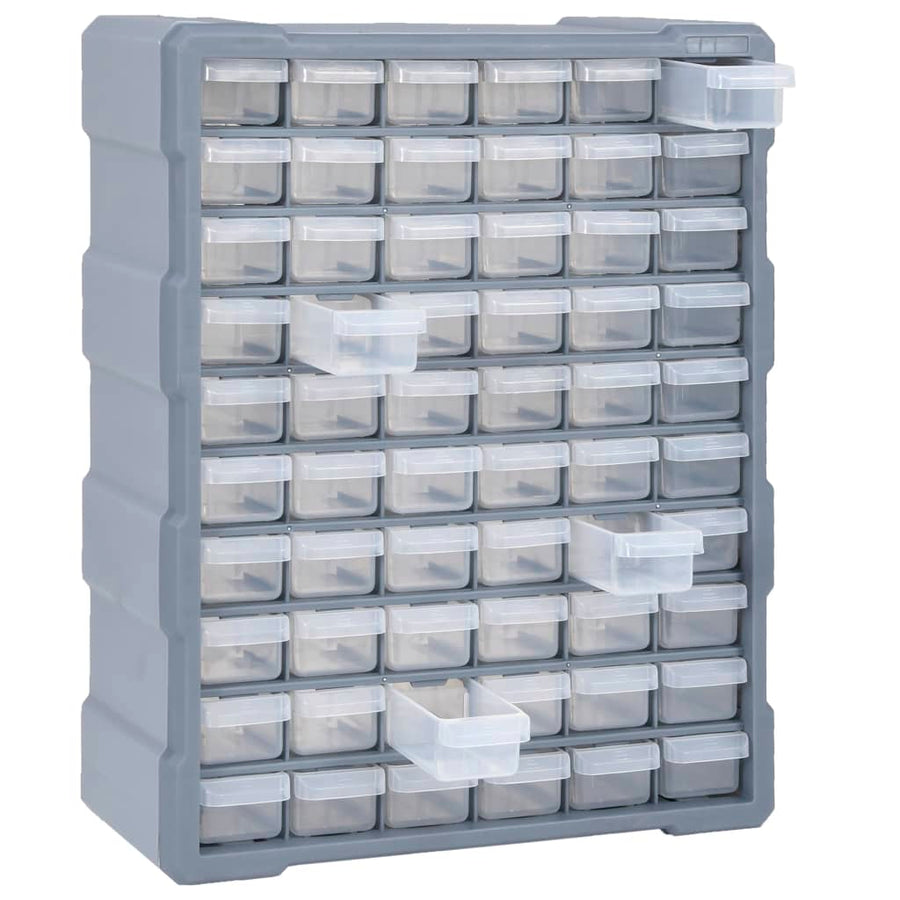 Organiser met 60 lades 38x16x47,5 cm 60 lades Grijs