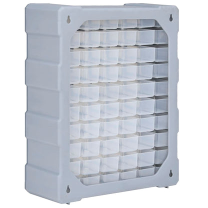 Organiser met 60 lades 38x16x47,5 cm 60 lades Grijs