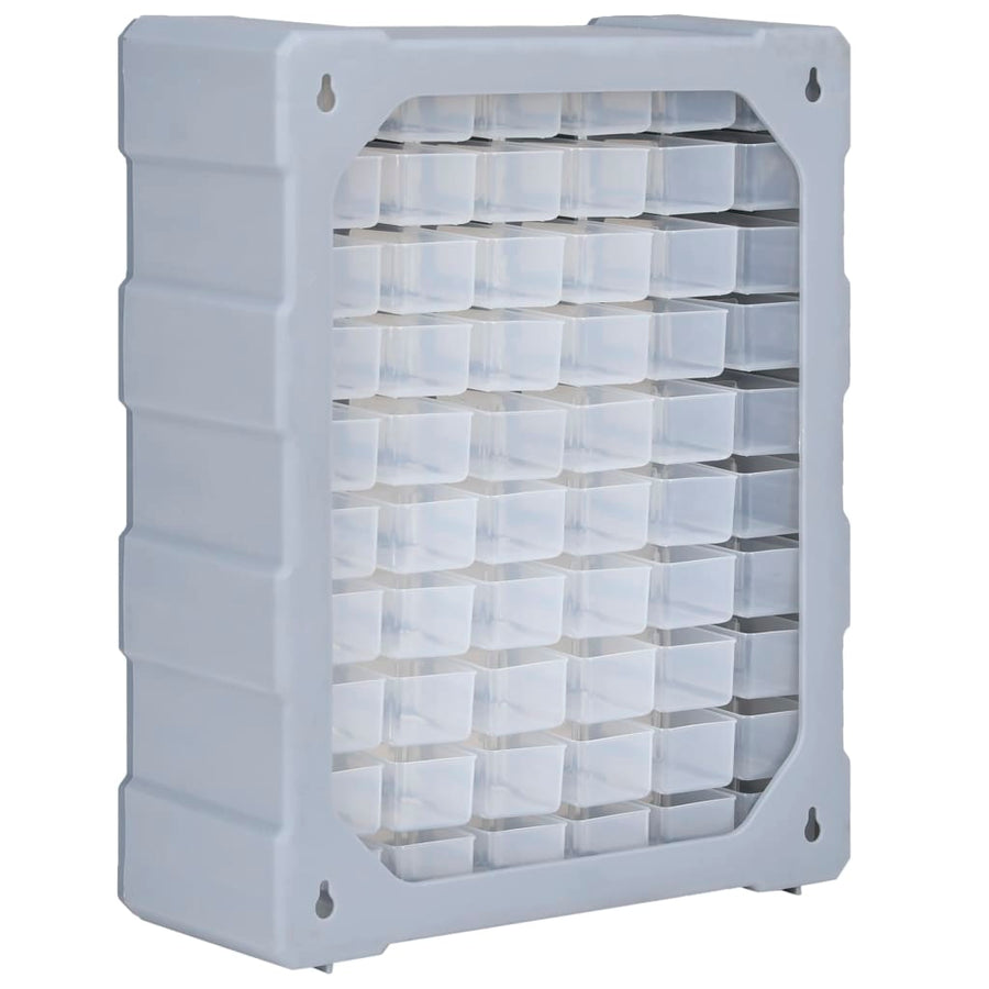 Organiser met 60 lades 38x16x47,5 cm 60 lades Grijs