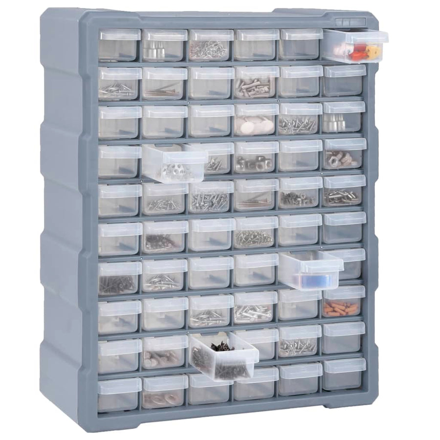 Organiser met 60 lades 38x16x47,5 cm 60 lades Grijs