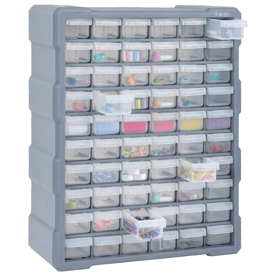 Organiser met 60 lades 38x16x47,5 cm 60 lades Grijs