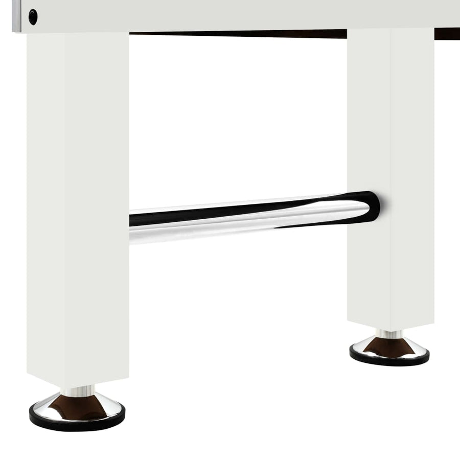 Voetbaltafel 60 Kg 140X74,5X87,5 Cm Staal Wit