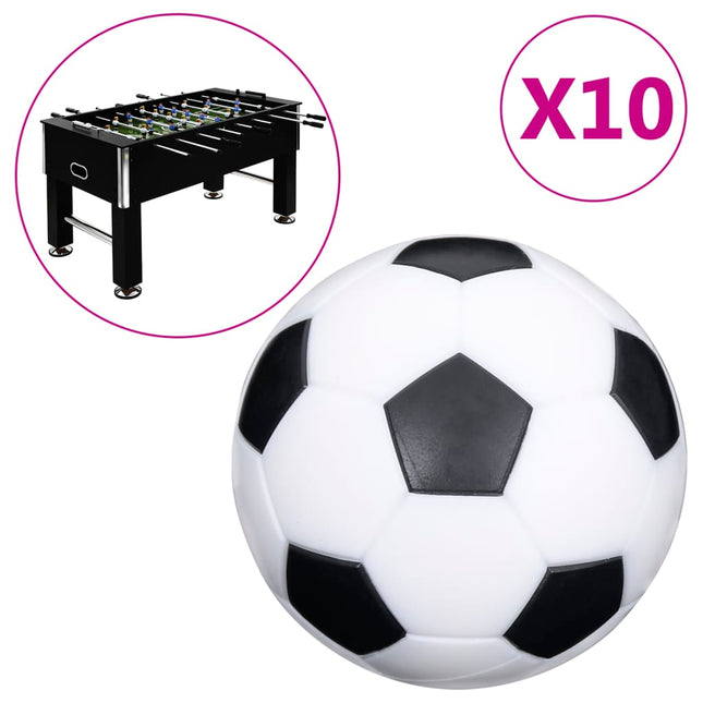 Ballen Voor Voetbaltafel 10 St 32 Mm Abs