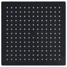 Regendouchekop vierkant 30x30 cm roestvrij staal zwart 30 x 30 cm