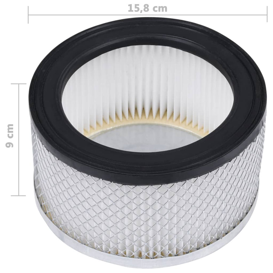Hepa-Filters 2 St Voor Asstofzuigers Wasbaar