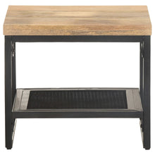 Bijzettafel 40X40X35 Cm Massief Mangohout