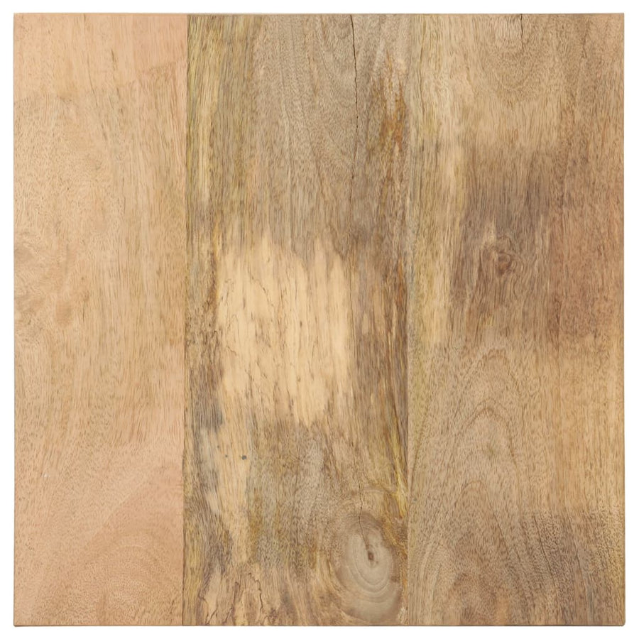 Bijzettafel 40X40X35 Cm Massief Mangohout