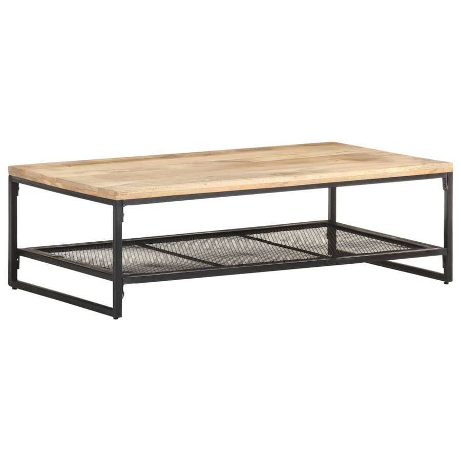 Salontafel 110X60X35 Cm massief mangohout