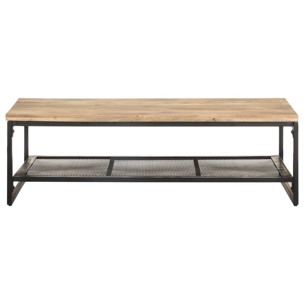 Salontafel 110X60X35 Cm massief mangohout
