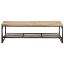 Salontafel 110X60X35 Cm massief mangohout