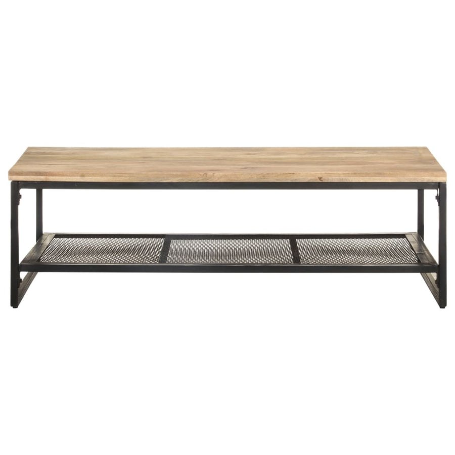 Salontafel 110X60X35 Cm massief mangohout