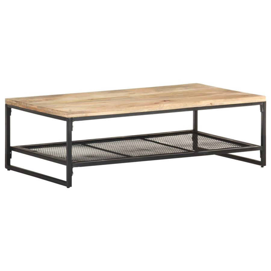 Salontafel 110X60X35 Cm massief mangohout