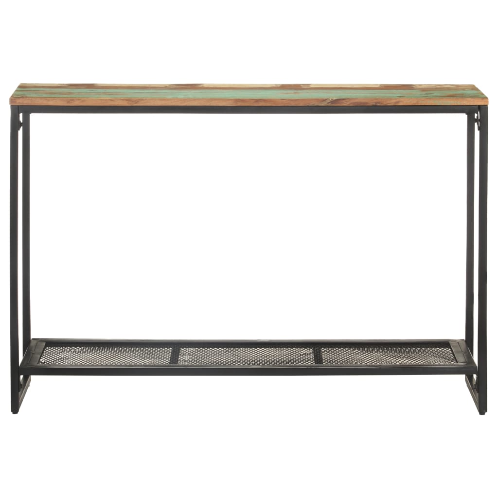 Wandtafel 110x35x75 cm massief gerecycled hout