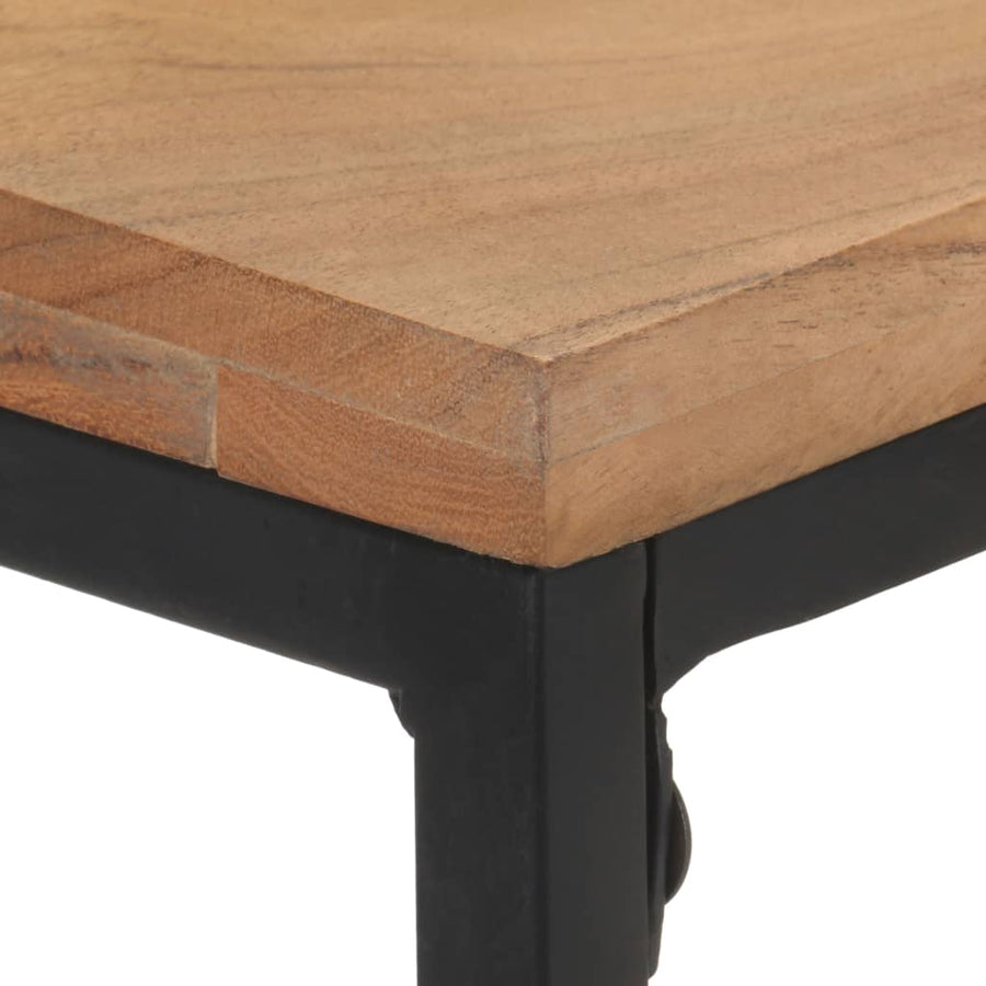 Wandtafel 0X35X75 Cm Massief acaciahout