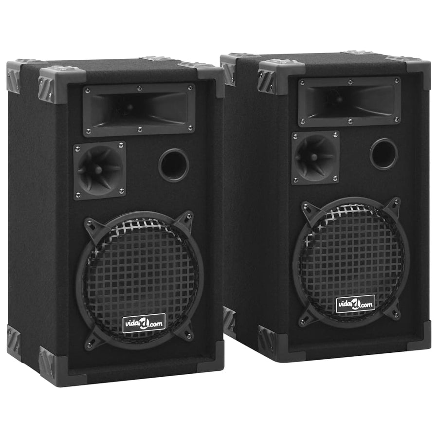 Hifi-Podiumluidsprekers 2 St Passief Professioneel 800 W Zwart