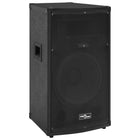 Podiumluidspreker 1000W 37x37x64 cm zwart