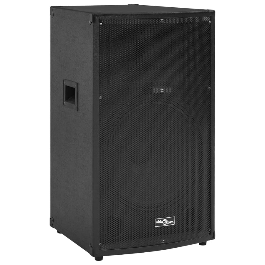 Hifi-Podiumluidspreker Passief 1000 W 37X37X64 Cm Zwart