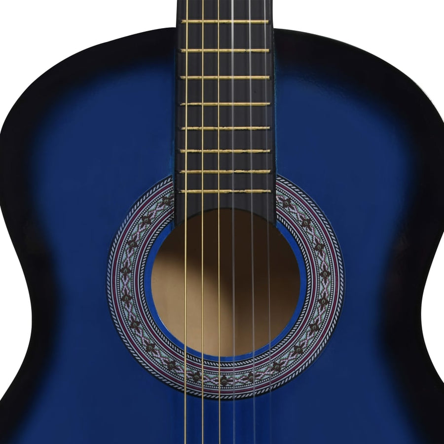 Gitaar Klassiek Beginner Met Tas 3/4 36 Blauw