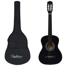 Gitaar Klassiek Beginner Met Tas 3/4 36 Zwart