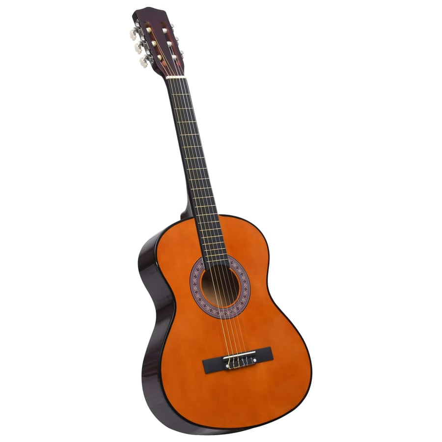 Gitaar Klassiek Beginner Met Tas 3/4 36 Donkerbruin