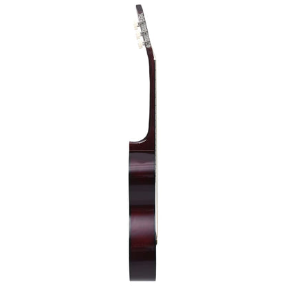 Gitaar Klassiek Beginner Met Tas 3/4 36 Donkerbruin