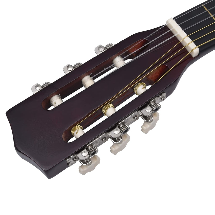 Gitaar Klassiek Beginner Met Tas 3/4 36 Donkerbruin