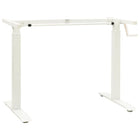 Zit-stabureauframe 102-160x71-113 cm wit