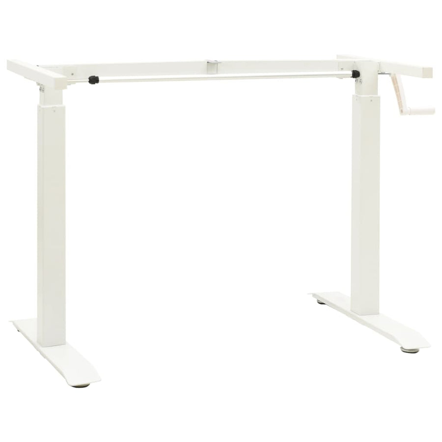Zit-Stabureauframe Met Slinger Handmatig Wit