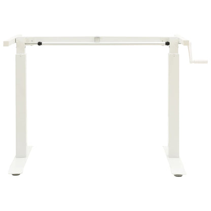 Zit-Stabureauframe Met Slinger Handmatig Wit