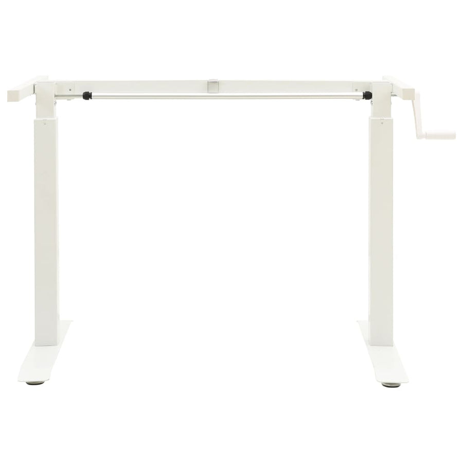 Zit-Stabureauframe Met Slinger Handmatig Wit