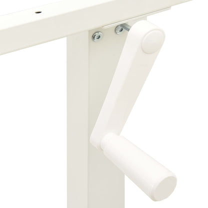 Zit-Stabureauframe Met Slinger Handmatig Wit