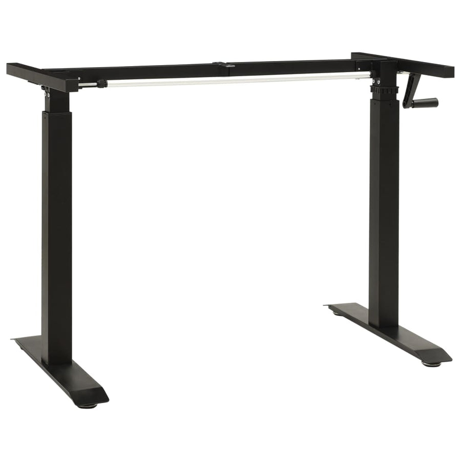 Zit-Stabureauframe Met Slinger Handmatig Zwart