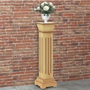 Plantenstandaard zuil 17x17x66 cm MDF hout