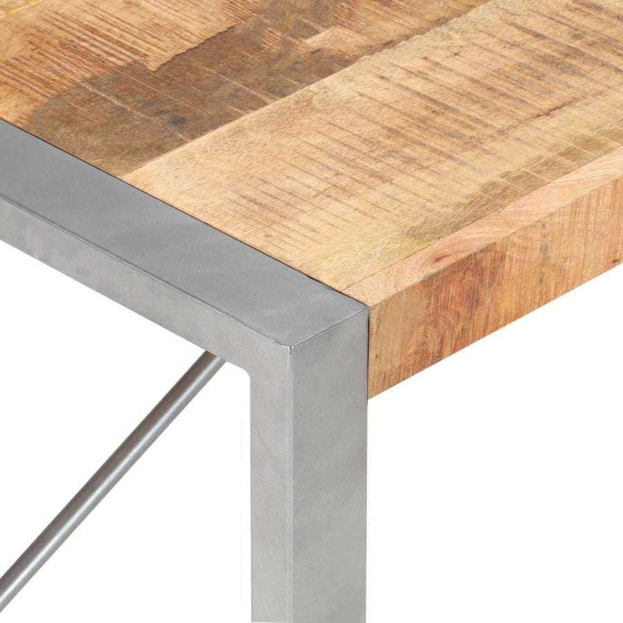 Salontafel 20X60X40 Cm Ruw mangohout