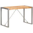 Dining Table Grey 120 x 60 x 75 cm