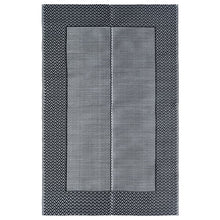 Buitenkleed Pp 120 x 180 cm Zwart en grijs