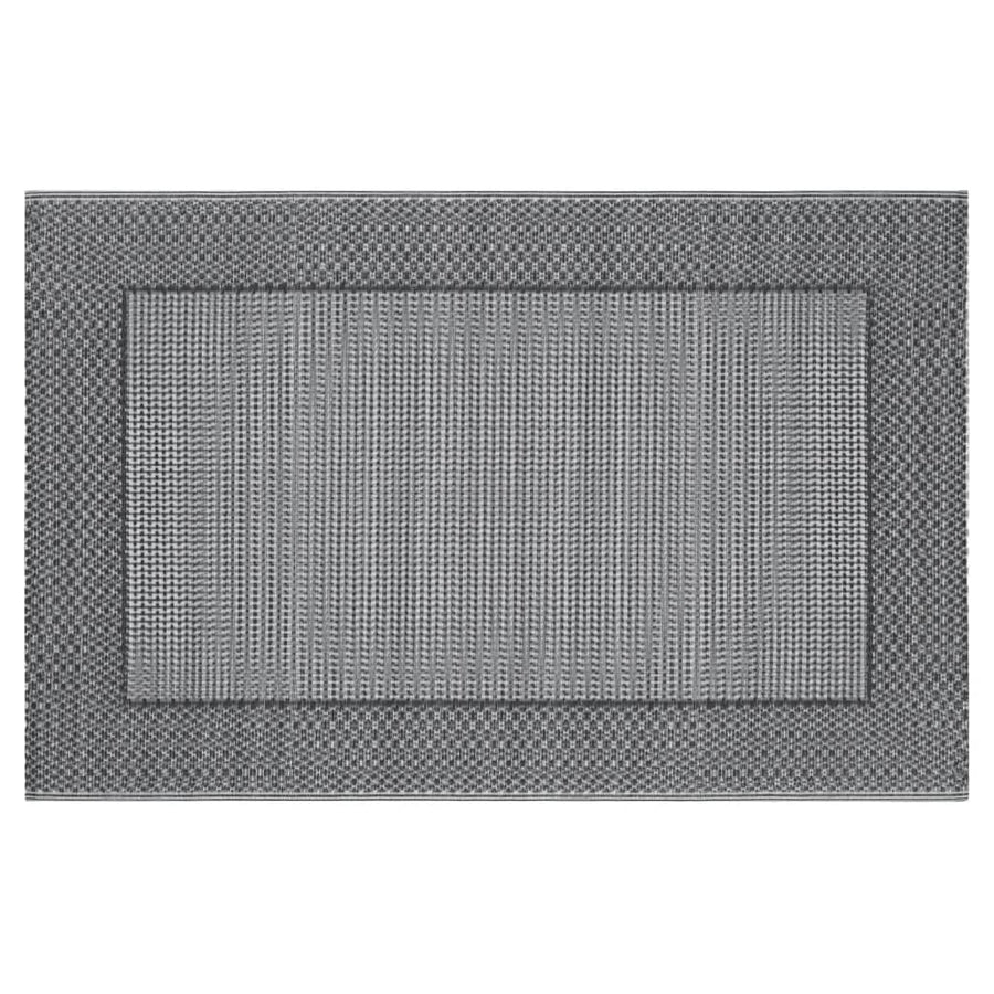 Buitenkleed Pp 190 x 290 cm Zwart en grijs