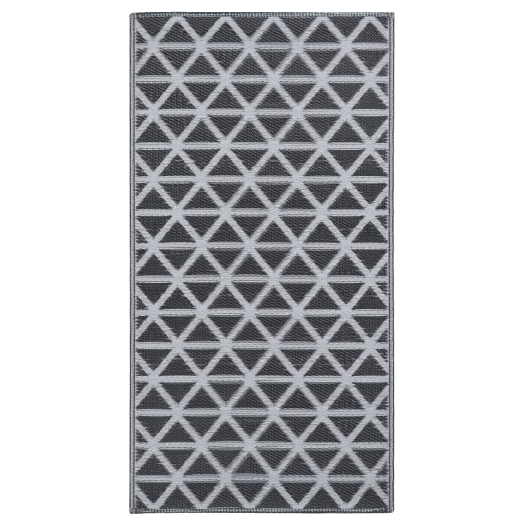 Buitenkleed Pp 120 x 180 cm Zwart