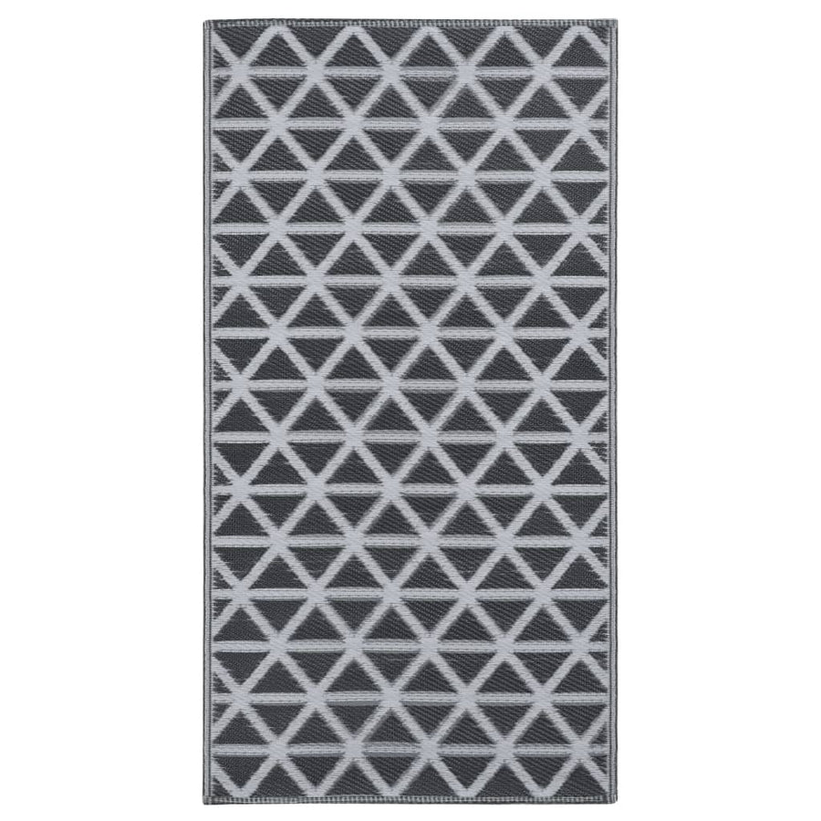 Buitenkleed Pp 120 x 180 cm Zwart