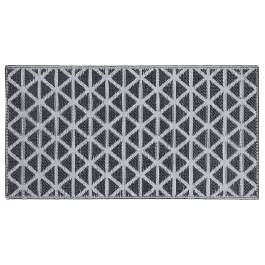 Buitenkleed Pp 120 x 180 cm Zwart