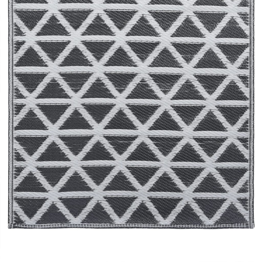 Buitenkleed Pp 120 x 180 cm Zwart