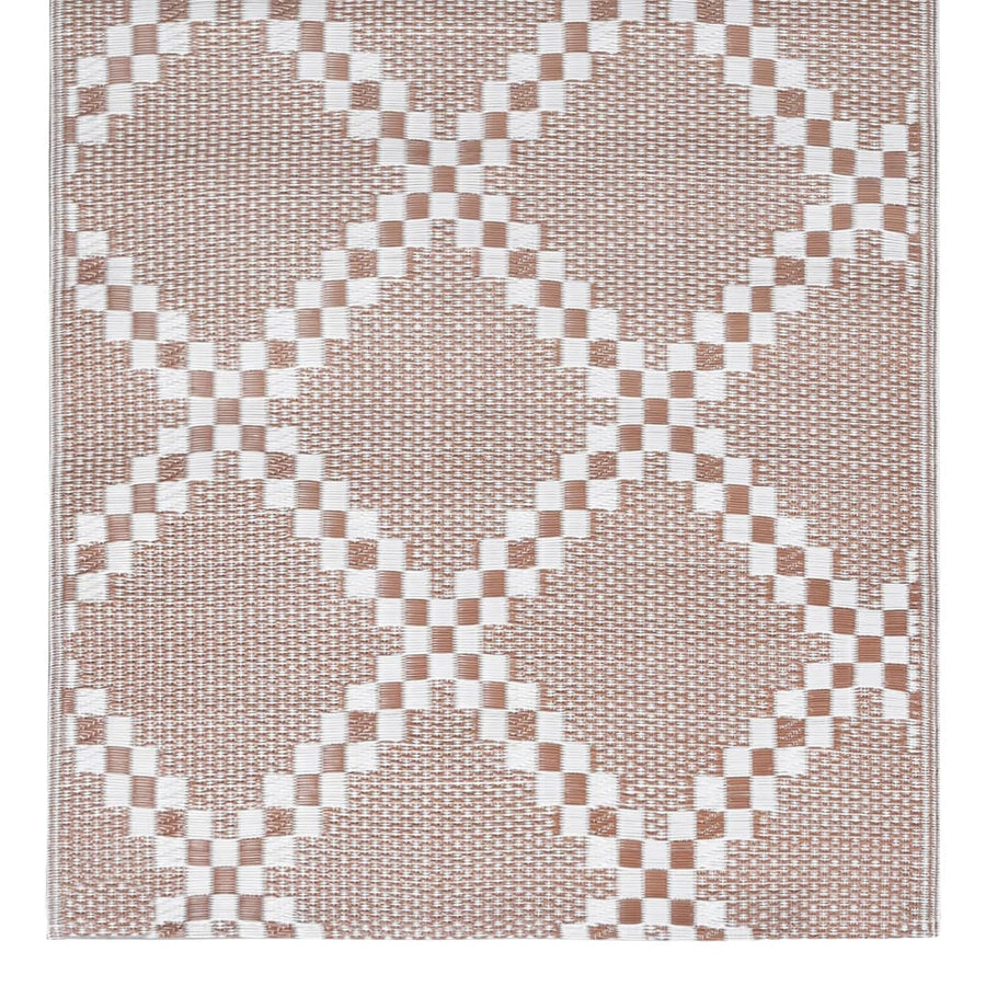 Buitenkleed ARAKIL 120x180 cm PP bruin