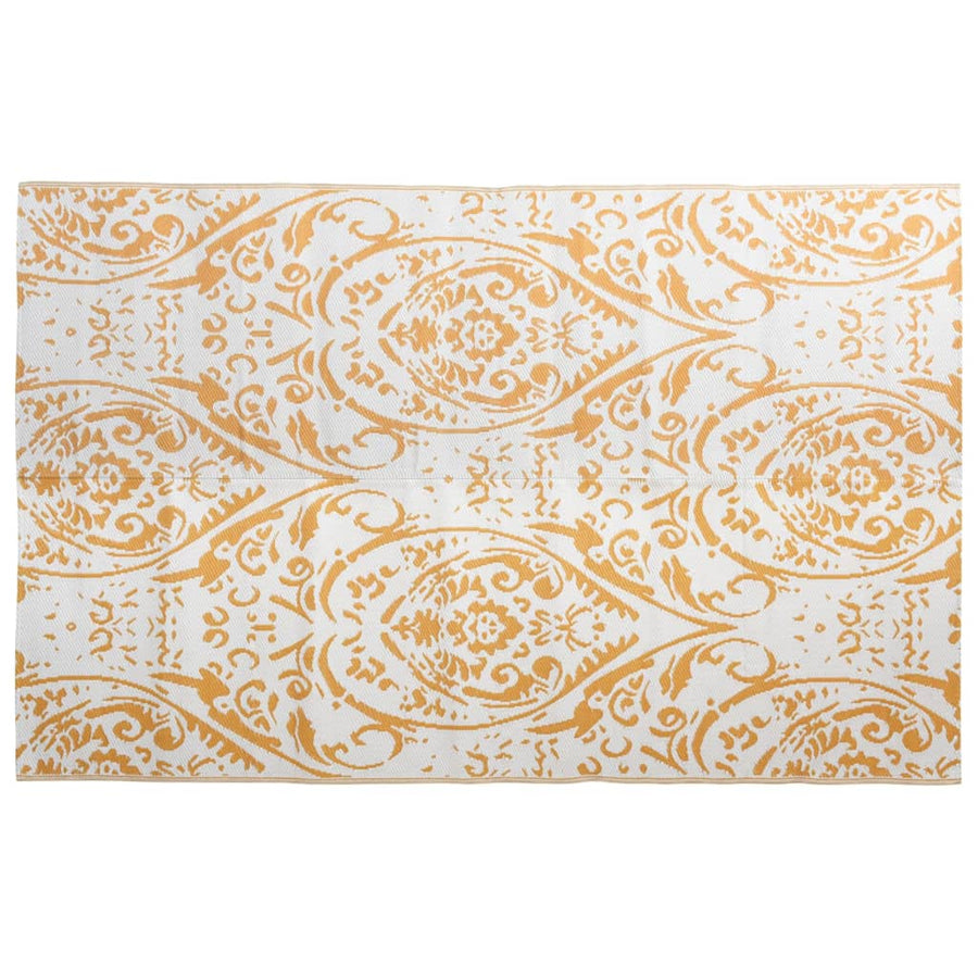 Buitenkleed Pp 190 x 290 cm Oranje en wit