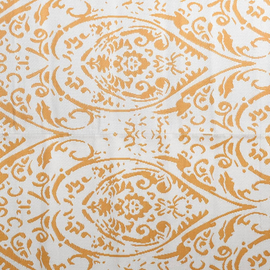 Buitenkleed Pp 190 x 290 cm Oranje en wit